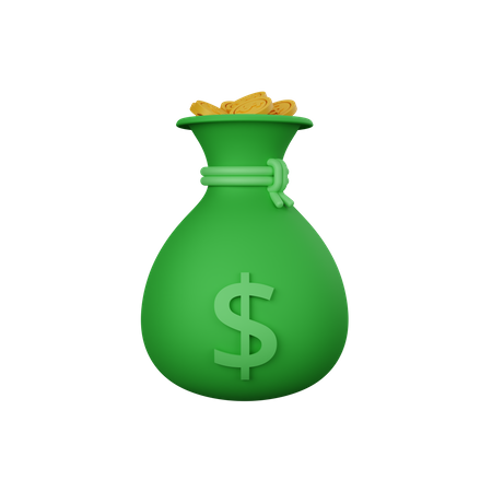 Bolsa de dinero  3D Icon