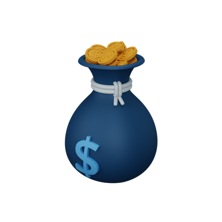 Bolsa de dinero  3D Icon