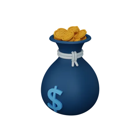 Bolsa de dinero  3D Icon