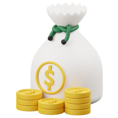 Bolsa de dinero  3D Icon