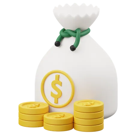 Bolsa de dinero  3D Icon