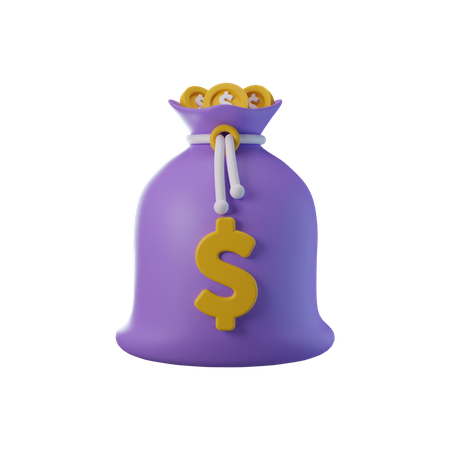 Bolsa de dinero  3D Icon