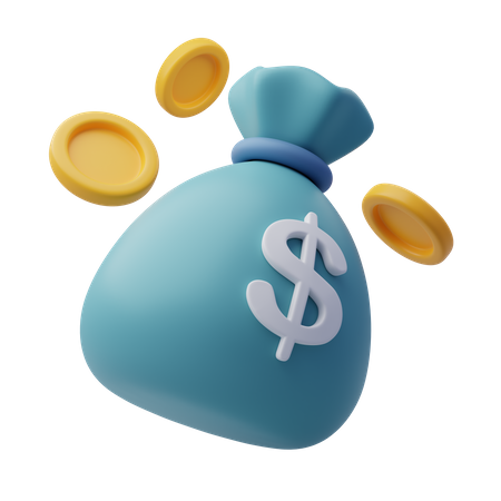 Bolsa de dinero  3D Icon