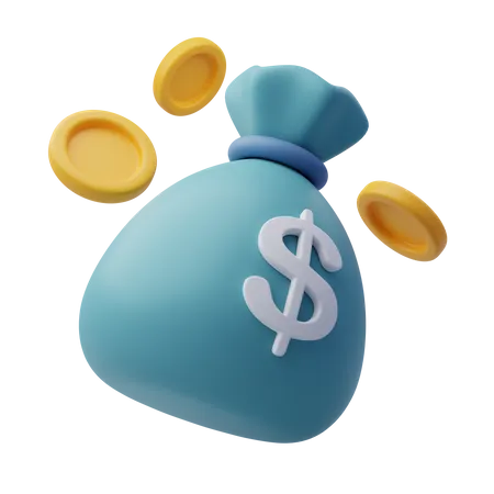 Bolsa de dinero  3D Icon