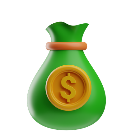 Bolsa de dinero  3D Icon