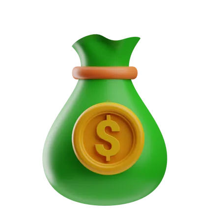 Bolsa de dinero  3D Icon