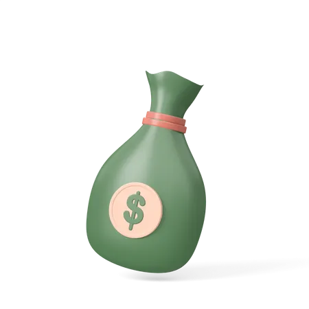 Bolsa de dinero  3D Icon