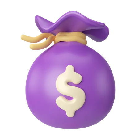 Bolsa de dinero  3D Icon