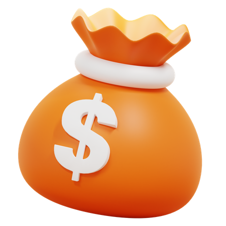 Bolsa de dinero  3D Icon