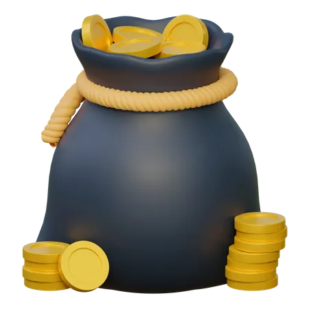 Bolsa de dinero  3D Icon