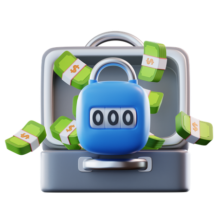 Bolsa de dinheiro  3D Icon