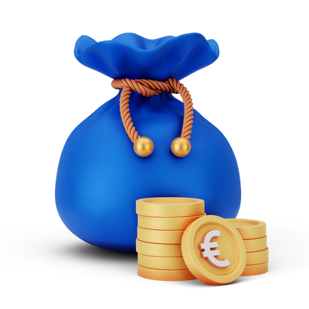 Bolsa de dinheiro  3D Icon