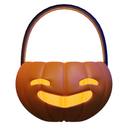 Bolsa de dulces de halloween  3D Icon