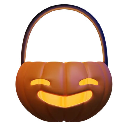 Bolsa de dulces de halloween  3D Icon