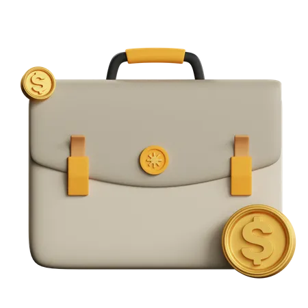 Bolsa de escritório  3D Icon