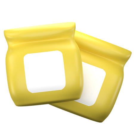 Bolsa de fertilizante  3D Icon