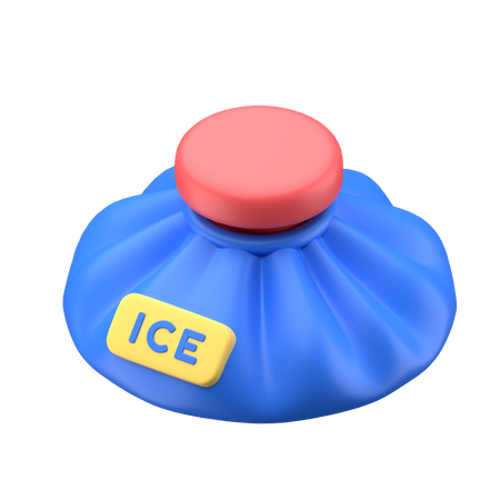 Saco de gelo  3D Icon