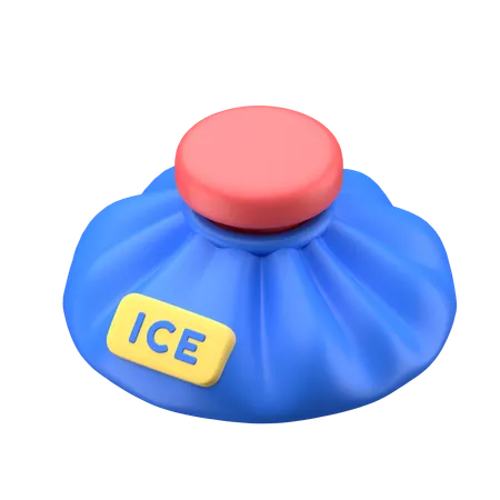 Saco de gelo  3D Icon