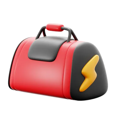 Bolsa de gimnasio  3D Icon