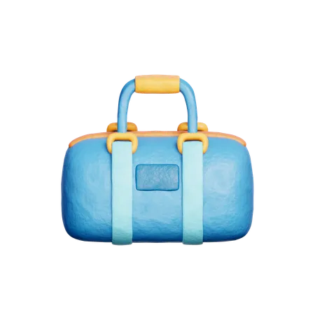 Bolsa de gimnasio  3D Icon