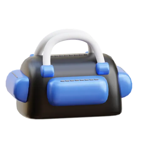 Bolsa de gimnasio  3D Icon