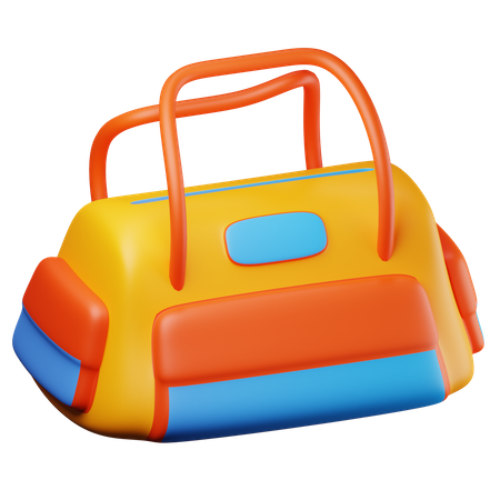 Bolsa de gimnasio  3D Icon