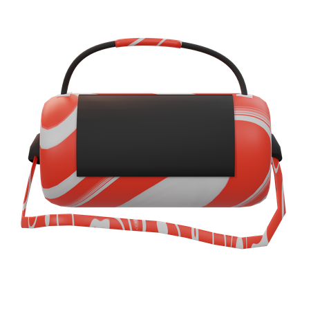 Bolsa de gimnasio  3D Icon