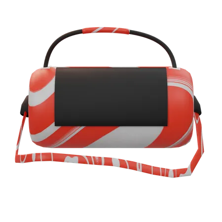 Bolsa de gimnasio  3D Icon