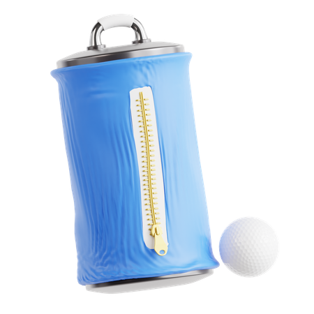 Saco de golfe  3D Icon