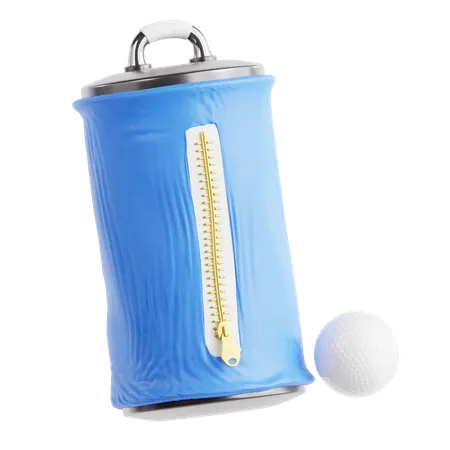 Saco de golfe  3D Icon