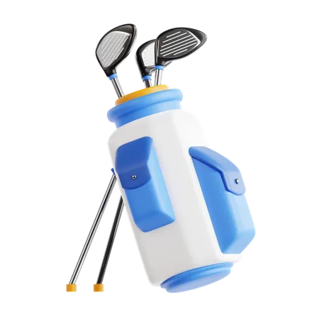 Sacola de tacos de golfe  3D Icon