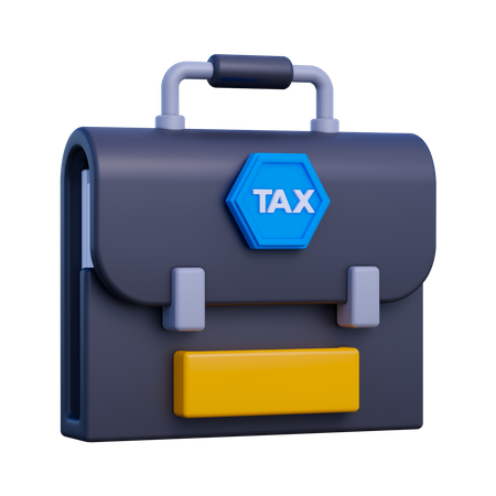 Bolsa de impuestos  3D Icon
