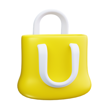 Bolso de mano  3D Icon