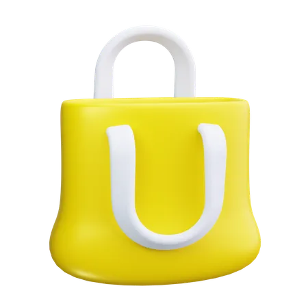 Bolso de mano  3D Icon