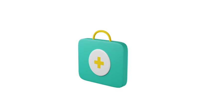 Bolsa de medicina  3D Icon