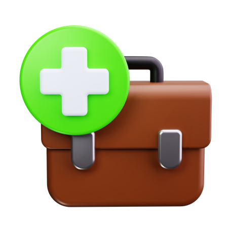 Bolsa de médico  3D Icon