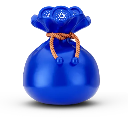 Bolsa de monedas cardano  3D Icon