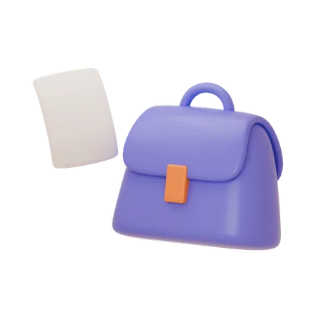 Bolsa de negocios  3D Illustration