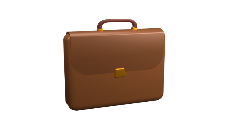 Bolso de oficina  3D Icon