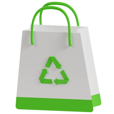 Bolsa de papel  3D Icon