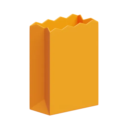 Bolsa de papel  3D Icon