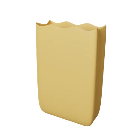 Bolsa de papel  3D Icon