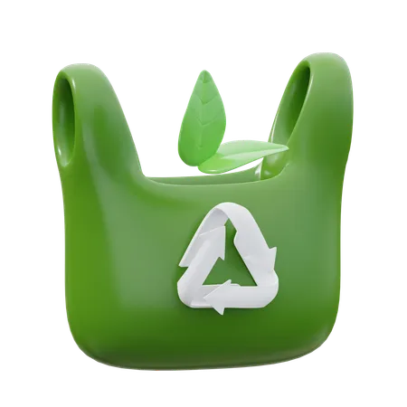 Bolsa de plastico  3D Icon