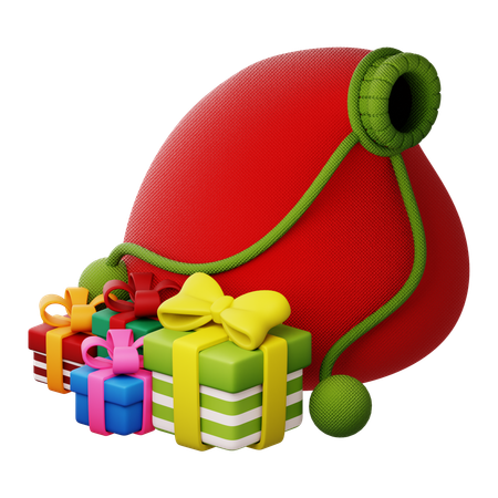 Bolsa de regalo  3D Icon