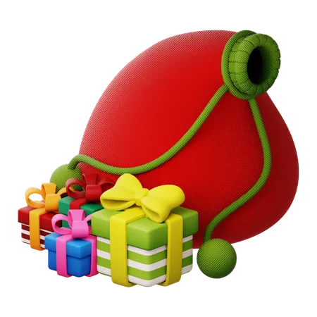 Bolsa de regalo  3D Icon