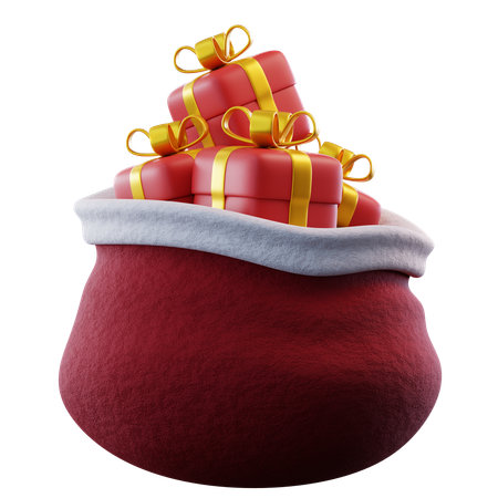 Saco de regalo  3D Icon