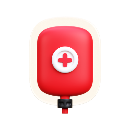 Bolsa de sangre  3D Icon