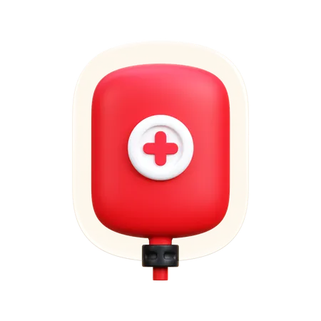 Bolsa de sangre  3D Icon