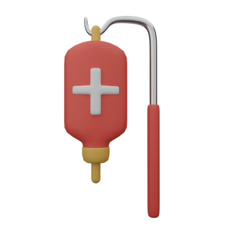 Bolsa de sangre  3D Icon