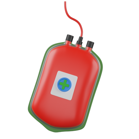 Bolsa de sangre  3D Icon